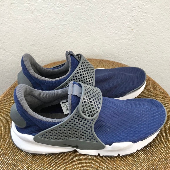 Nike Kids Sock Dart GS 904276-401 Athletic Shoes Binary Blue Size 7Y - Picture 4 of 10
